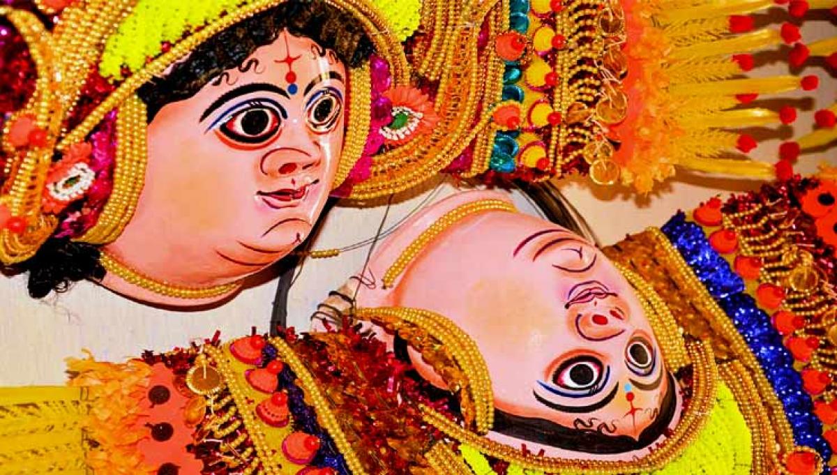 छऊ नृत्य से प्रेरित दुर्गा पंडाल 3D चमत्कार और कलात्मक भव्यता से लखनऊ की शोभा बढ़ाएगा