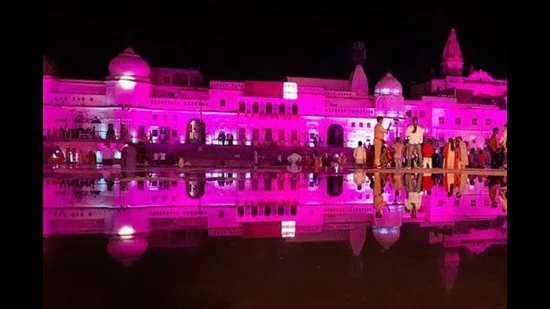 राम मंदिर ट्रस्ट ने वैदिक अनुष्ठानों के साथ टेंट सिटी का निर्माण किया शुरू