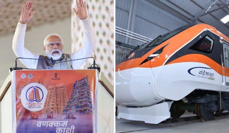 पीएम मोदी की वाराणसी यात्रा में दूसरी ‘भगवा’ वंदे भारत ट्रेन का शुभारंभ