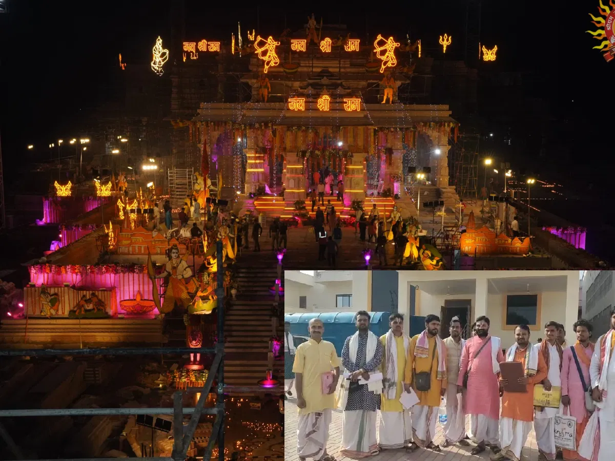 रामलला मंदिर के शॉर्टलिस्ट किए गए पुजारियों ने अयोध्या में छह महीने का प्रशिक्षण किया शुरू