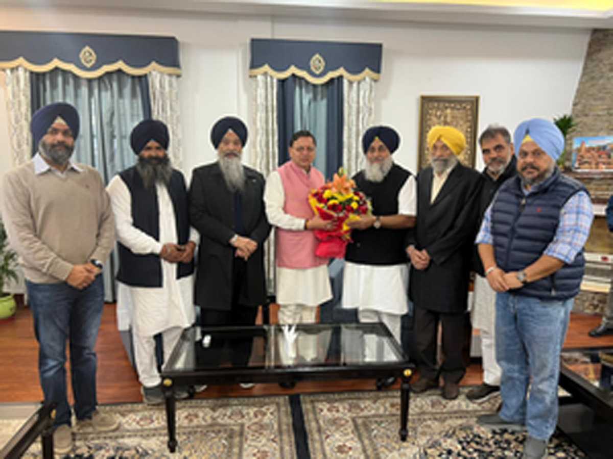 मुख्यमंत्री धामी ने एसएडी प्रतिनिधिमंडल को हरिद्वार में गुरुद्वारे के लिए भूमि आवंटन का दिया आश्वासन