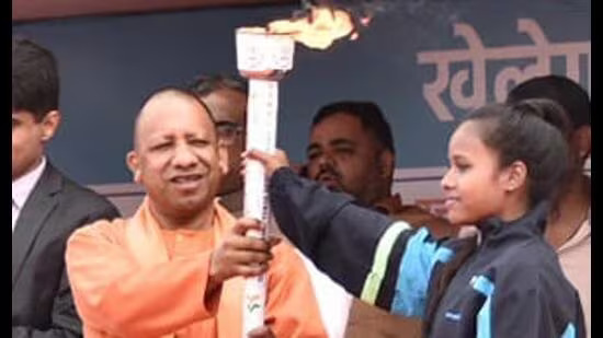 गोरखपुर: मुख्यमंत्री योगी आदित्यनाथ ने यूपी ग्रामीण स्पोर्ट्स लीग का किया शुभारम्भ