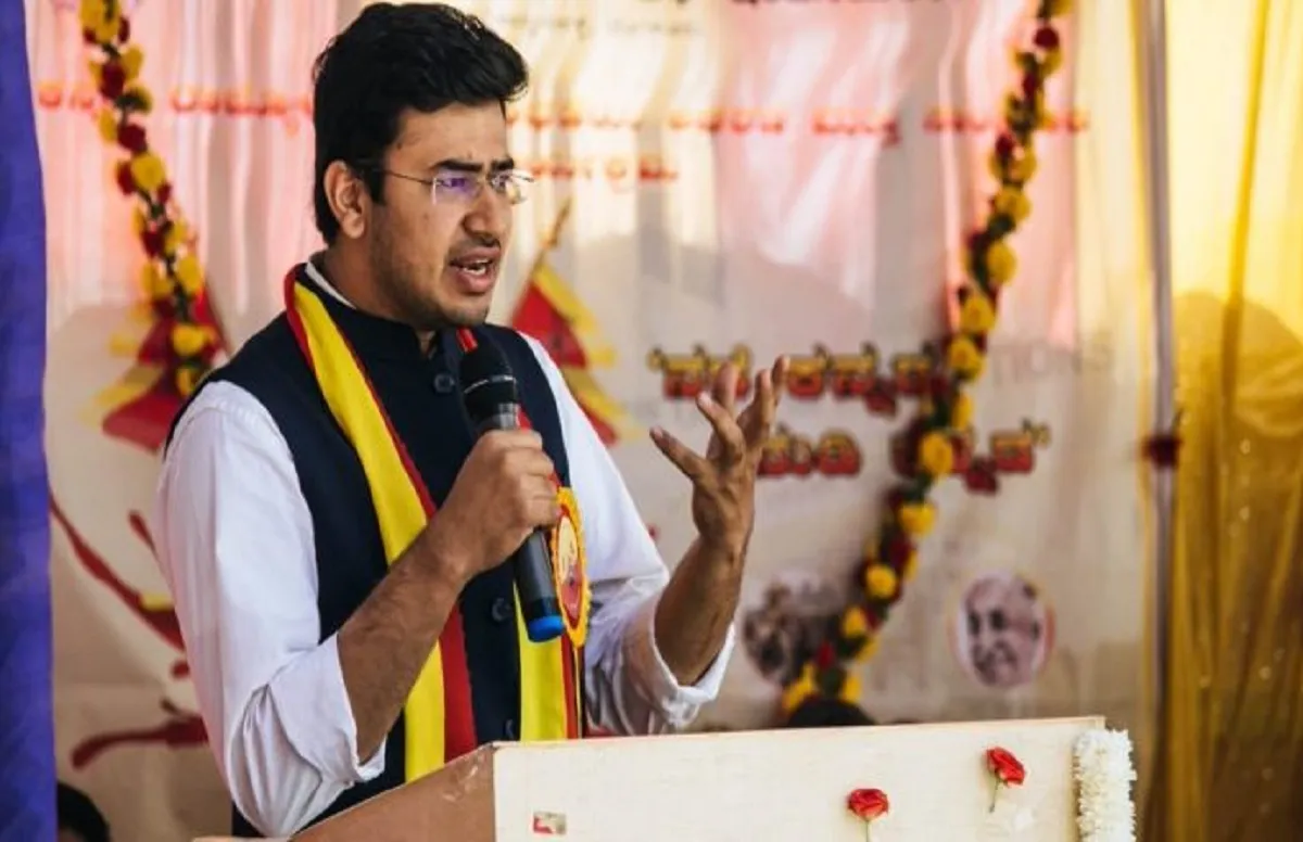 2024 में बीजेपी भारी बहुमत से जीत हासिल करेगी, BJP Yumo अध्यक्ष तेजस्वी सूर्या का दावा