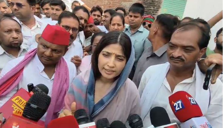 राम मंदिर से वोटर लिस्ट तक, डिंपल यादव ने भाजपा सरकार पर साधा निशाना