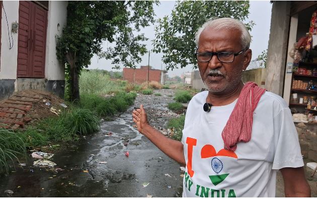 मोदीनगर नगर पालिका के दावों की खुली पोल, बदहाल सड़क से लोग परेशान